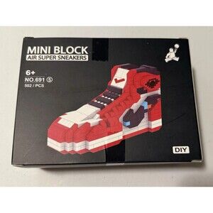 Dr. Star Mini Block Air Super Sneaker Jordan 1 3D New ) NO. 691 DIY